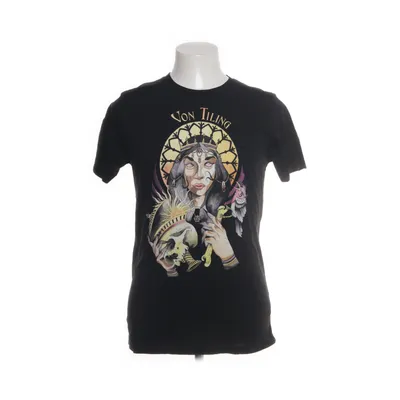 T-shirt (Svart, Flerfärgad) från Earth Positive Ekologisk bomull