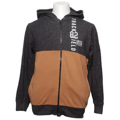 Hættetrøje (Grå, Brun) fra REPLICA Bomuld, Polyester