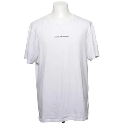 T-shirt (Wit) van Shaping New Tomorrow Katoen, Elastaan