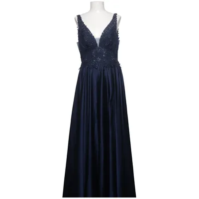 Avondjurk (Blauw) van MasCara Polyester