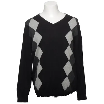 Pullover (Svart, Grå) från Melka Bomull, Ull