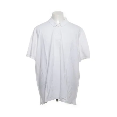 Poloshirt (Wit) van Lands' End Katoen, Elastaan