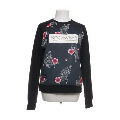 Collegetröja (Svart, Flerfärgad) från Rocawear Bomull, Polyester