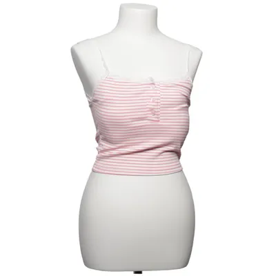 Tanktop  (Pink, Hvid) fra Pachok Shop