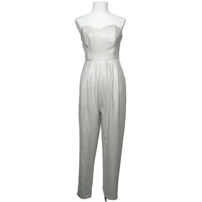 Jumpsuit (Zilver) van Exclusive Collection Gina Tricot Elastaan, Polyester