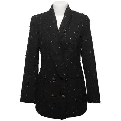 Blazer (Schwarz) von Ciao Bella Acryl, Baumwolle, Viskose