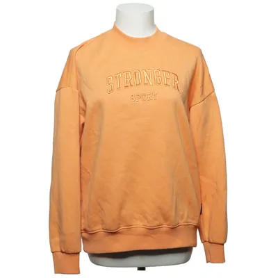 Sweatshirt (Orange) from Stronger Organic cotton, Recycled polyester