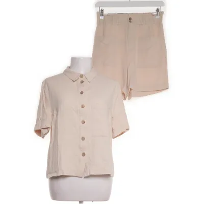 Set (Beige) van Object Viscose, Linnen