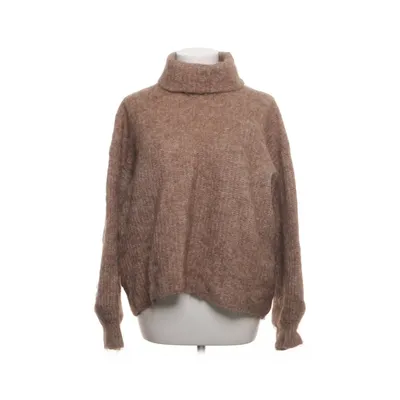 Turtleneck (Brown) from Bubbleroom Alpaca wool, Elastane, Polyamide, Wool, Recycled polyester