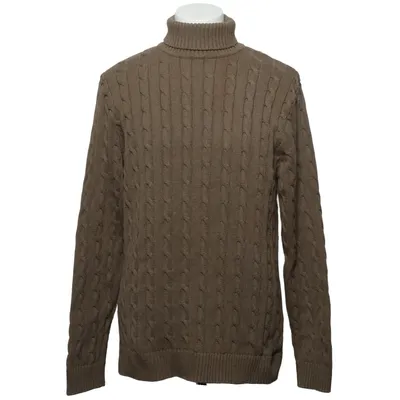 Turtleneck (Brown) from Selected Homme Organic cotton