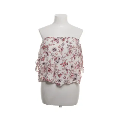 Topp (Vit, Flerfärgad) från American Eagle Elastan, Polyester, Viskos