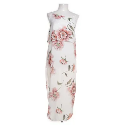 Klänning (Vit, Flerfärgad) från Styleboom