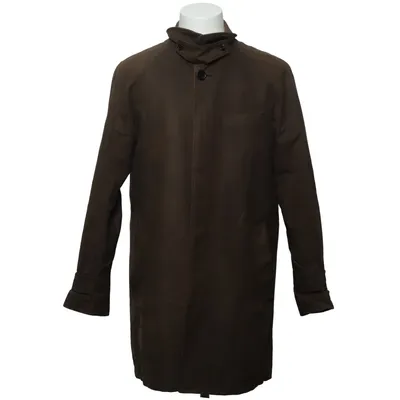Oilskin coat (Brown) from Paul & Friends Cotton