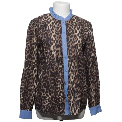 Blouse (Chania Leo With Chambray) from Continue Cotton