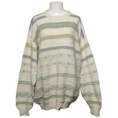 Sweater (Beige, Green, Blue) from Jan Paulsen Acrylic, Polyamide, Viscose, Wool