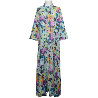 Maxi dress (Blue, Multicolored) from YAS Viscose