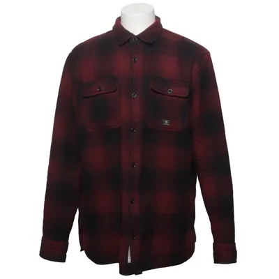 Flanellen overhemd (Rood, Zwart) van Premium by Jack & Jones Katoen, Polyester