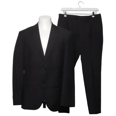 Suit (Black) from Hugo Boss Cupro, Silk, Wool