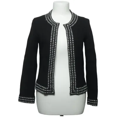 Cardigan (Sort, Hvid) fra Carolina Herrera Acetat, Akryl, Alpacauld, Kashmir, Bomuld, Cupro, Polyamid