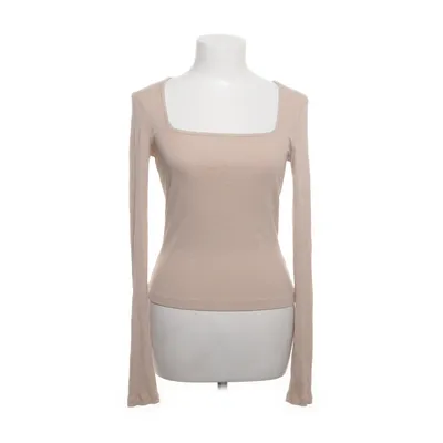 Top (Beige) fra NA-KD Elastan, Viscose