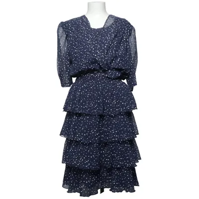 Robe (Bleu, Blanc) de Claudia Polyester