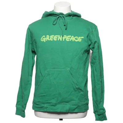 Huvtröja (Grön) från Greenpeace Ekologisk bomull
