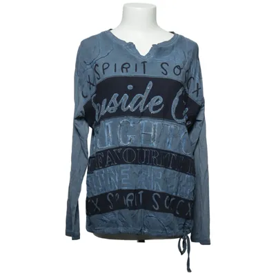 Long sleeve T-shirt (Blue, Black) from Soccx Cotton