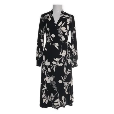 Slå-om-kjole (Sort, Flerfarvet) fra H&M Modern Classic Elastan, Polyester