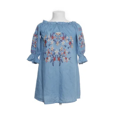 Dress (Blue, Multicolored) from Parisian Petite Cotton, Polyester
