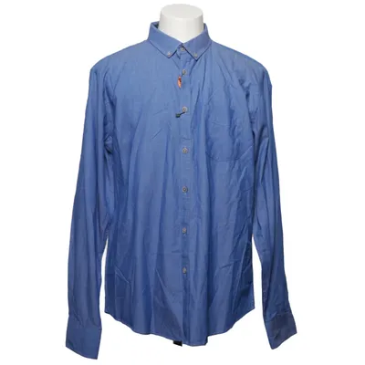 Overhemd (Blauw) van Izco Katoen