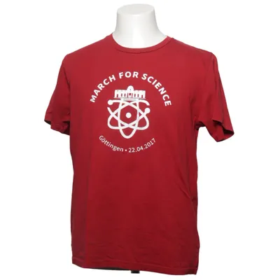 T-shirt (Rot) von Earth Positive Bio-Baumwolle