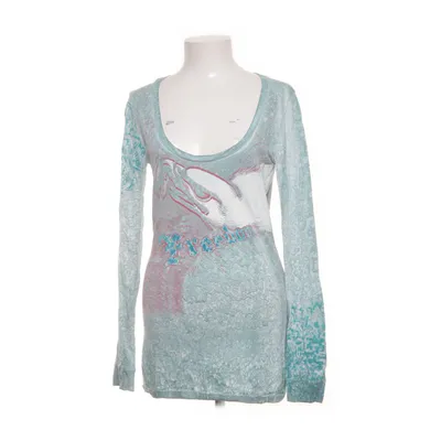 T-shirt à manches longues (Bleu, Rose, Blanc) de Custo Barcelona Coton