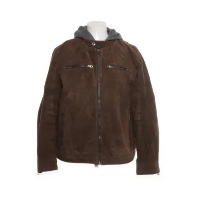 Läderjacka (Brun, Grå) från Angelo Litrico Skinn