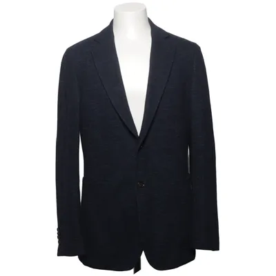 Blazer (Blauw) van Nolabel Katoen, Wol