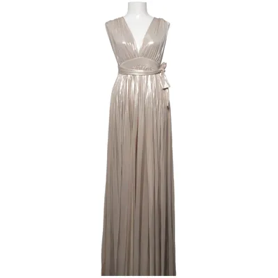 Aftonklänning (Beige) från Goddiva Elastan, Polyester