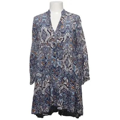 Robe (Bleu, Multicolore) de QNUZ Viscose
