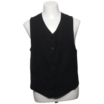Suit vest (Black) from Joy Boy Polyester, Wool