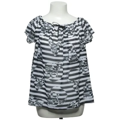 Top (Zwart, Wit) van Liquor Brand Polyester