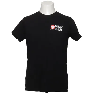 T-shirt (Black, Multicolored) from B&C Collection Cotton