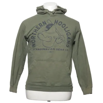 Huvtröja (Grön) från Northern Hooligans Bomull, Polyester