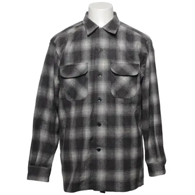 Overshirt (Grijs, Wit) van Pendleton Katoen, Polyester, Wol