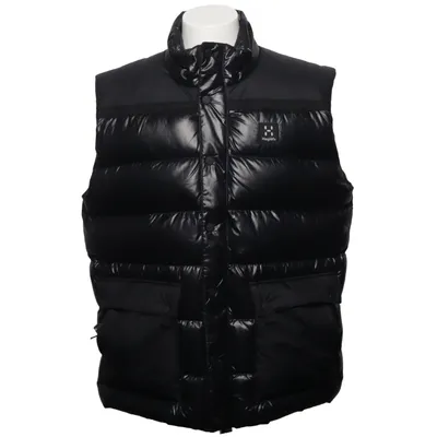 Outer vest (Black) from Haglöfs Down, Feather, Recycled polyester