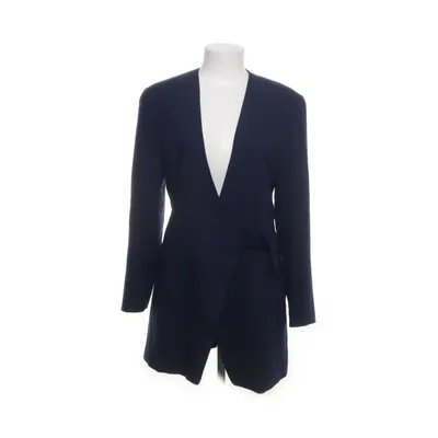 Wrap cardigan (Blue) from Avenue Acetate, Polyester, Viscose