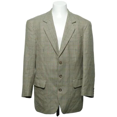 Blazer (Beige, Brown, Green) from Stones Classics Acetate, Polyester, Viscose, Wool