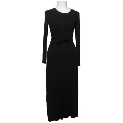 Robe longue (Noir) de Noo Élasthane, Polyester, Viscose