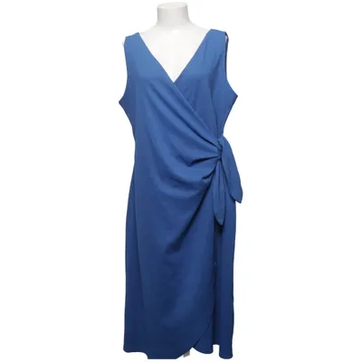 Slå-om-kjole (Blå) fra H&M Modern Classic Elastan, Polyester