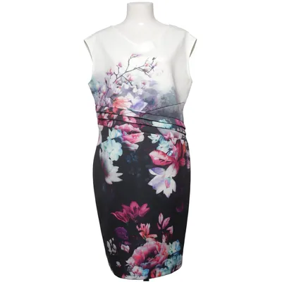 Klänning (Svart, Vit, Flerfärgad) från Bodyflirt Boutique Elastan, Polyester