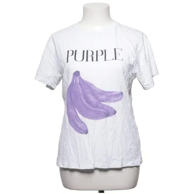 T-shirt (Vit, Lila) från Ganni Bomull