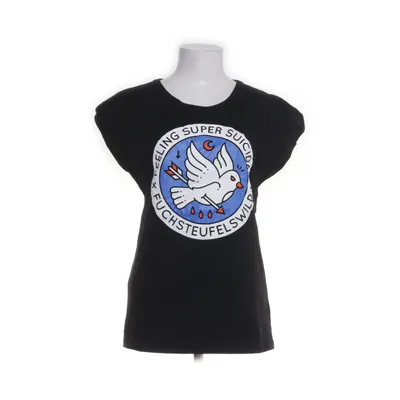 T-shirt (Black) from Fuchsteufelswild Cotton