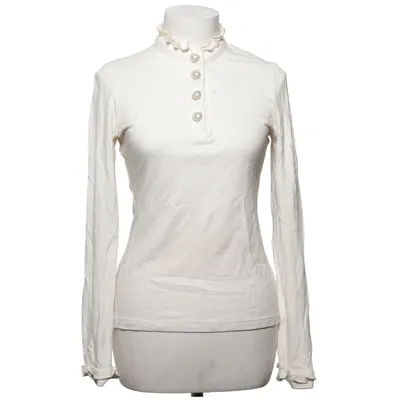 Blouse (White) from Veronica Virta Elastane, Polyester, Viscose